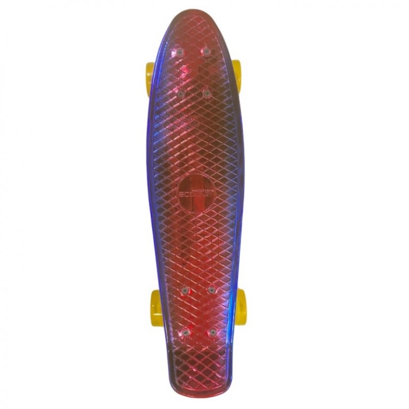 Скейтборд  Explore Ecoline NEO/6 пенниборд синий/крансый желт.