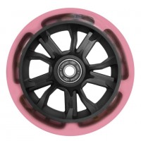 Колесо  Comfort 125 R light pink ABEC-9, led подсветка