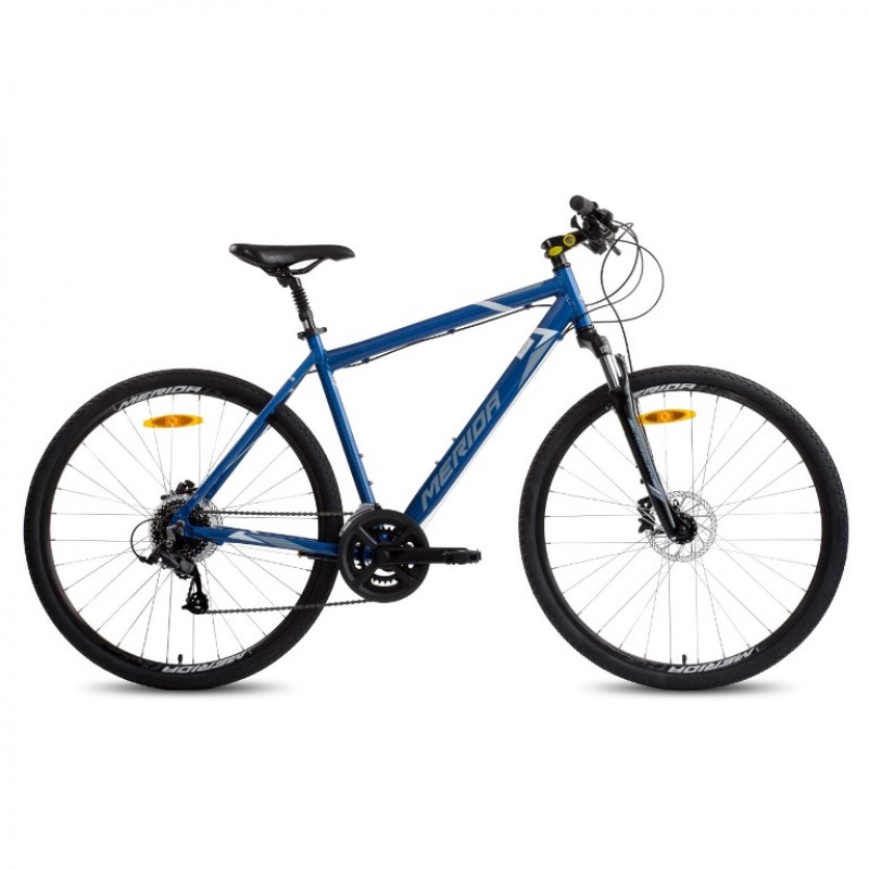 Велосипед Merida Crossway 10  22 Рама ML (52см) Blue/WhiteGray 31751
