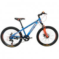 Велосипед 24 HYPE 24MD300-1 синий матовый