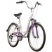 Велосипед 24 Novatrack SH6V.BUTTERFLY.13VL22  белый-фиолетовый
