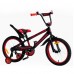 Велосипед 16 Nameless Sport, чёрный/красный