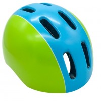 Шлем   880033  (20) GRAVITY 400 подростковый, зелёный-голубой