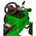 Детский электромобиль трактор TR 99,  50362 с прицепом зеленый (Р)