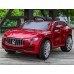Детский электромобиль Maserati 41217 вишнёвый, кож. сал. 12в р-у откр.дв кол.рез