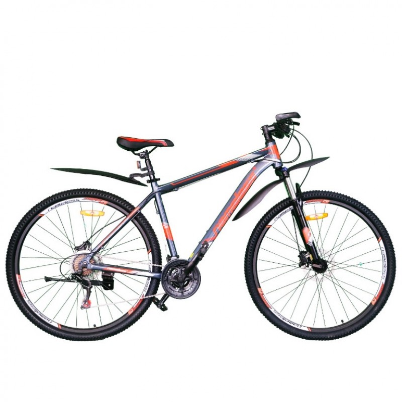 Велосипед 29 Nameless G9700DH-GR/OR-19(21), серый/оранжевый