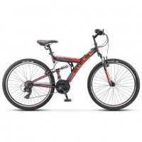 Велосипед 26  Stels Fokus V030  18ск. оранжевый/чёрный (2021)