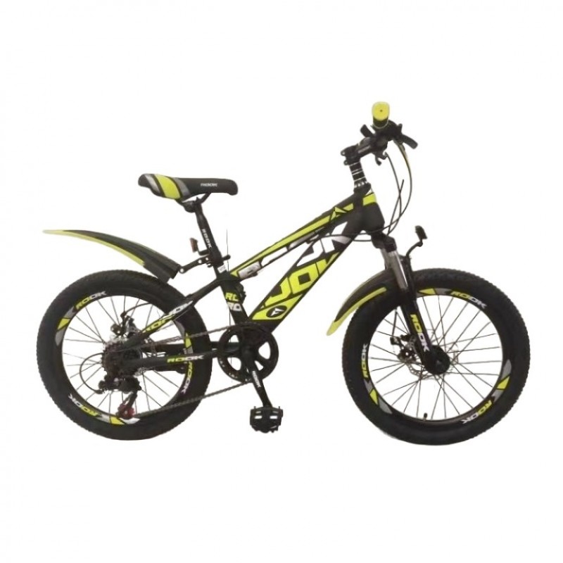 Велосипед 20  Rook MS200D, чёрный/жёлтый MS200D-BK/YW