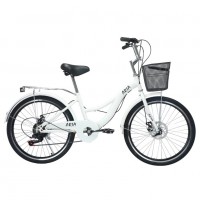 Велосипед 24  Rook ARIA MS240W белый MS240W-WE