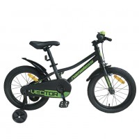 Велосипед 12 Nameless Vector  12V2GB  зелёный/чёрный 2023