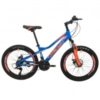 Велосипед 24 Roush 24MD220-1 синий матовый