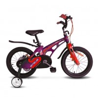 Велосипед 16  Stels  Galaxy V010 фиолетовый/красный 2021