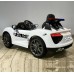Электромобиль детский Porsche 911 Police Б005OС  50531 (Р) белый