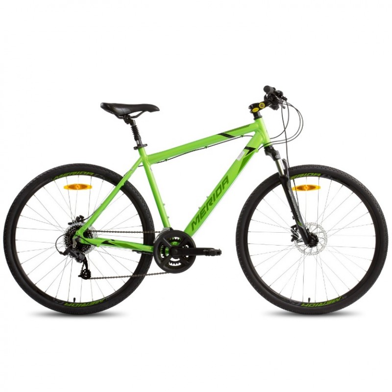 Велосипед Merida Crossway 10  22 Рама SM (48см) Green/BlackGreen 31836
