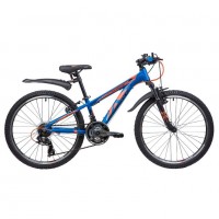 Велосипед 24 Novatrack AHV Extreme 13BL9 21ск. синий  АКЦИЯ!!!