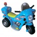 Электромотоцикл детский 33434 синий.  6v.4Ah  82*37*53