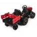 Детский электромобиль трактор TR 777,  50367 с прицепом красный (Р)