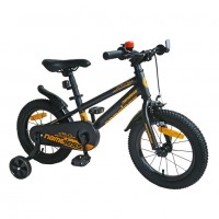 Велосипед 14 Nameless Sport чёрный/оранжевый. 2023