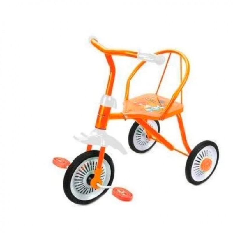 Детский 3-х колёсный велосипед 641329  Друзья 6 цветов (6) оранжевый