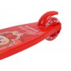Детский самокат 3-х колесный 59006-4 красный Львенок от 2-х лет