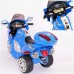 Детский электромотоцикл 34069 синий  121*49*72