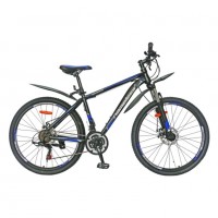 Велосипед 26 Nameless S6400D-BK/BL-19(21) чёрный/синий
