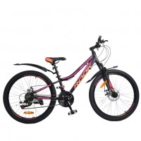 Велосипед 26  Rook MA260DW, чёрный/розовый MA260DW--BK/PK