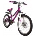 Велосипед 24 Novatrack AHD NOVARA 11VL22, фиолетовый, алюминевый, 18скоростей