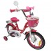 Велосипед 14 OSCAR KITTY 2023 розовый/белый