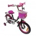 Велосипед 16 OSCAR KITTY 2023 Black/Purple new