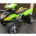 Электроквадроцикл детский E005KX (1) зеленый 12в резиновые колеса,кожанное сиденья