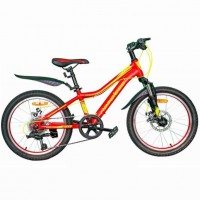 Велосипед 20 Nameless J2200D-RD/YL-11(21), 11