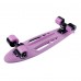 Скейтборд  ТТ  Shark 22  purple/black 1/4 TSL-405M пластик