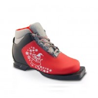 Ботинки лыжные  32р. 75мм Marax M 350 крас.