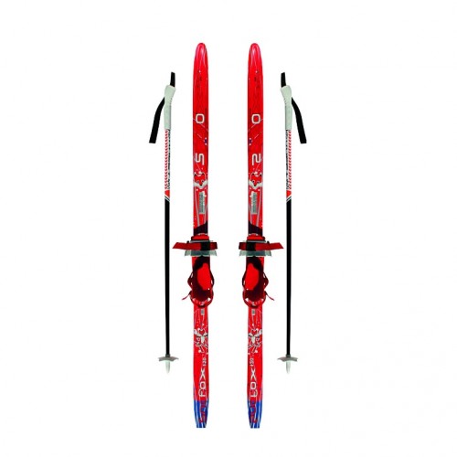 Лыжный комплект Комби  ТТ 110см (4)+палки+креп.