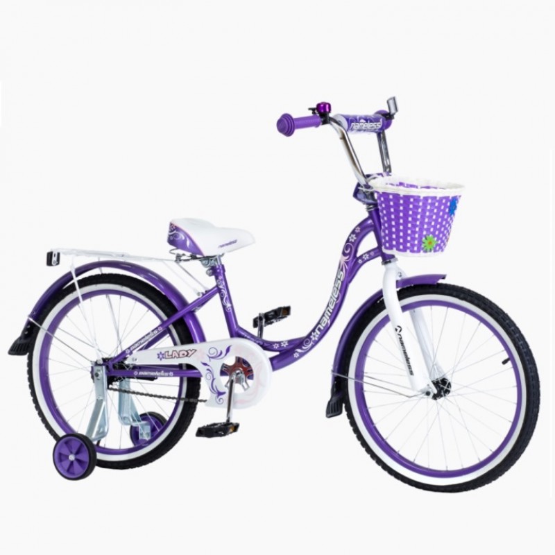 Велосипед 18 Nameless Lady, фиолетовый/белый