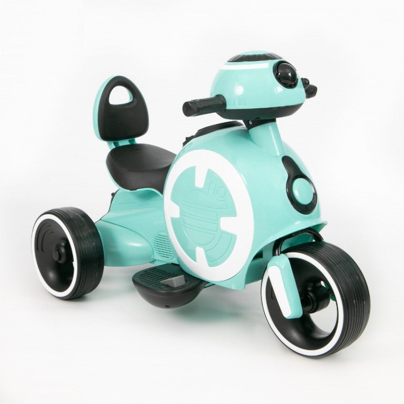 Электромотоцикл детский 45557 (Р) зеленый