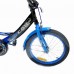 Велосипед 18 OSCAR TURBO Black-Blue (черный/синий) 2021