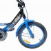 Велосипед 16 OSCAR TURBO Black-Blue (черный/синий) 2021