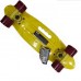 Скейтборд  ТТ Fishboard 23  print (mini) yellow 1/4 TLS-406
