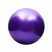 Мяч  гимнастический, пластизоль 45см,фиолетовый, 25619-56с