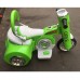 Электромотоцикл детский 40198 зеленый 6в