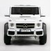 Детский электромобиль Mercedes-Benz G63-AMG 4WD 45476 (Р) шестиколесный белый