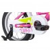 Велосипед 12 Novatrack Twist розовый, тормоз нож., корот.крылья, полная защита цепи, перед.корзина
