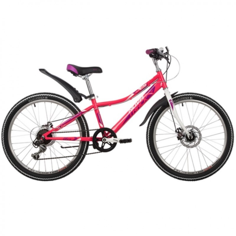 Велосипед 24 Novatrack SH6SD Alice 12PN21  6-ск розовый